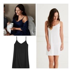 Saint Haven Sleep Dress Comfy Cami Black Sz Medium Lounging Sleepwear